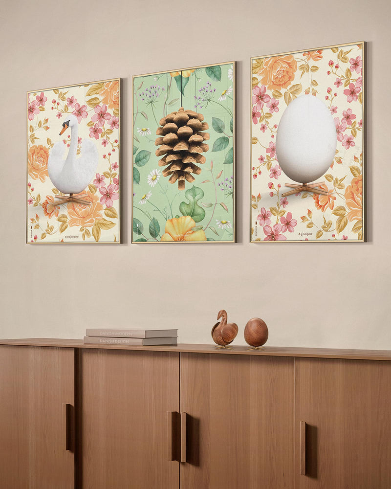 Brainchild – Poster – Flora – Beige – Ägg