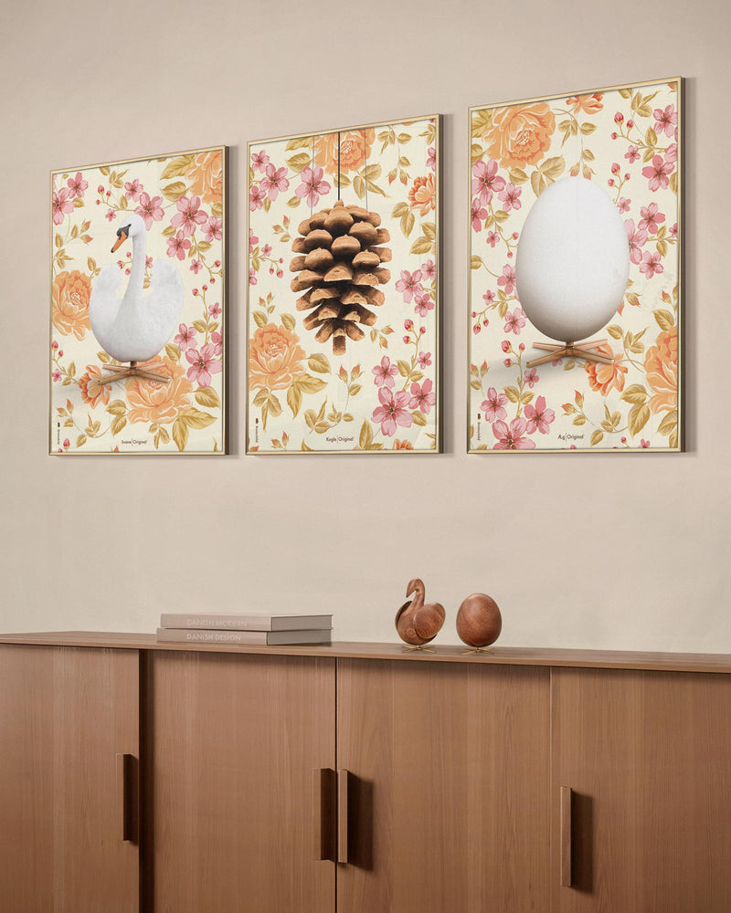 Brainchild – Poster – Flora – Beige – Ägg