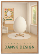 Brainchild – Poster – Danish Design – Rum – Ägg