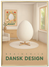 Brainchild – Poster – Danish Design – Rum – Ägg