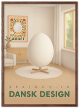 Brainchild – Poster – Danish Design – Rum – Ägg