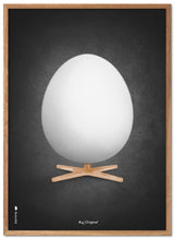 Brainchild – Poster – Akvarell – Svart – Ägg