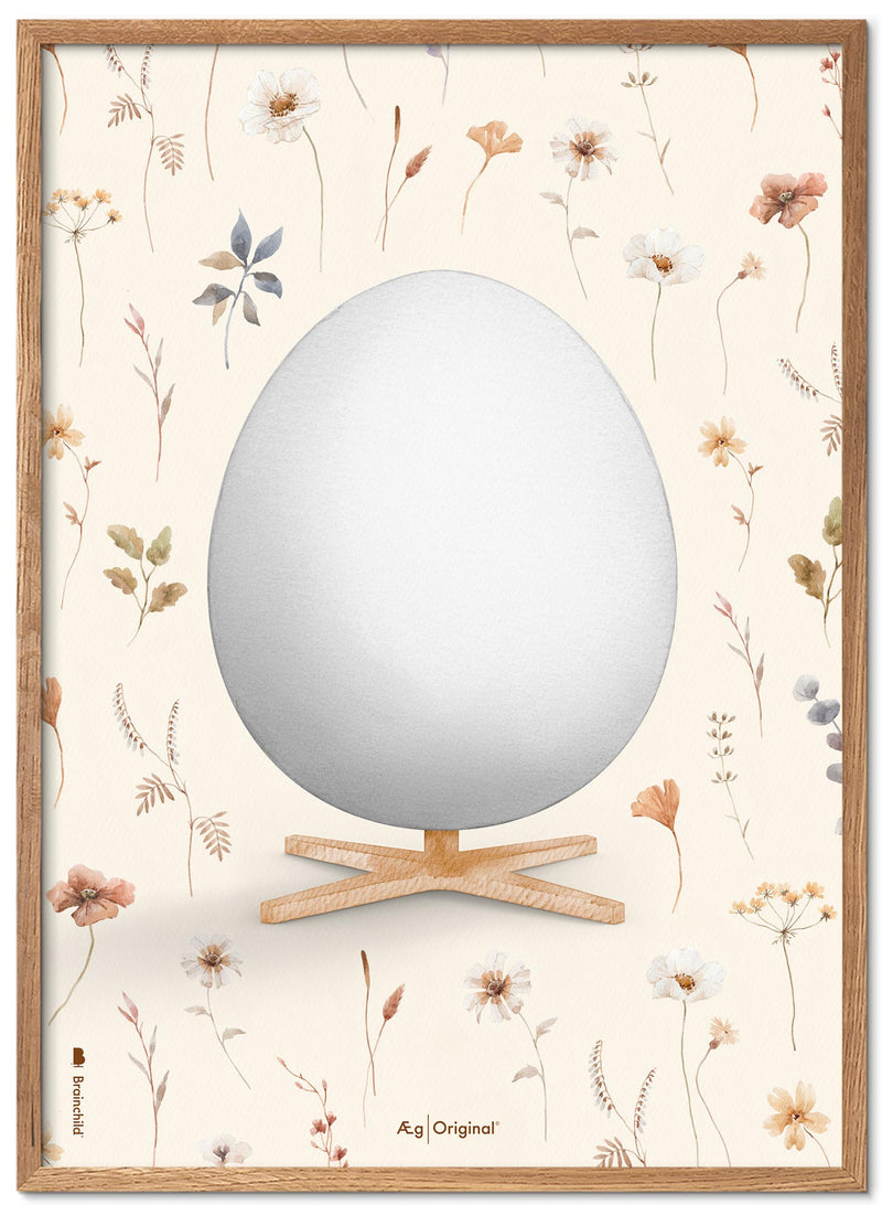 Brainchild – Poster – Flora – Sand – Akvarell Ägg