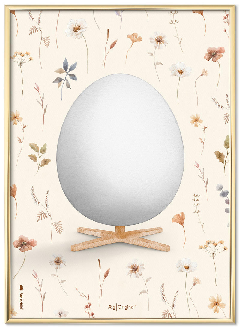 Brainchild – Poster – Flora – Sand – Akvarell Ägg