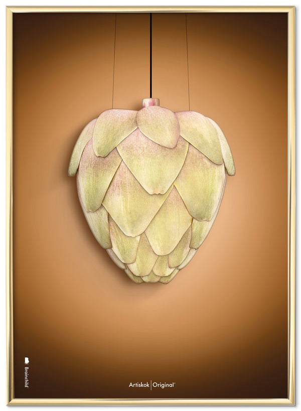 Brainchild – Poster – Klassisk – Brun – Kronärtskocka