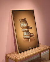 Brainchild – Canvastryck – Klassisk – Brun – Bamse Figuren