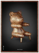 Brainchild – Poster – Klassisk – Svart – Bamse Figur