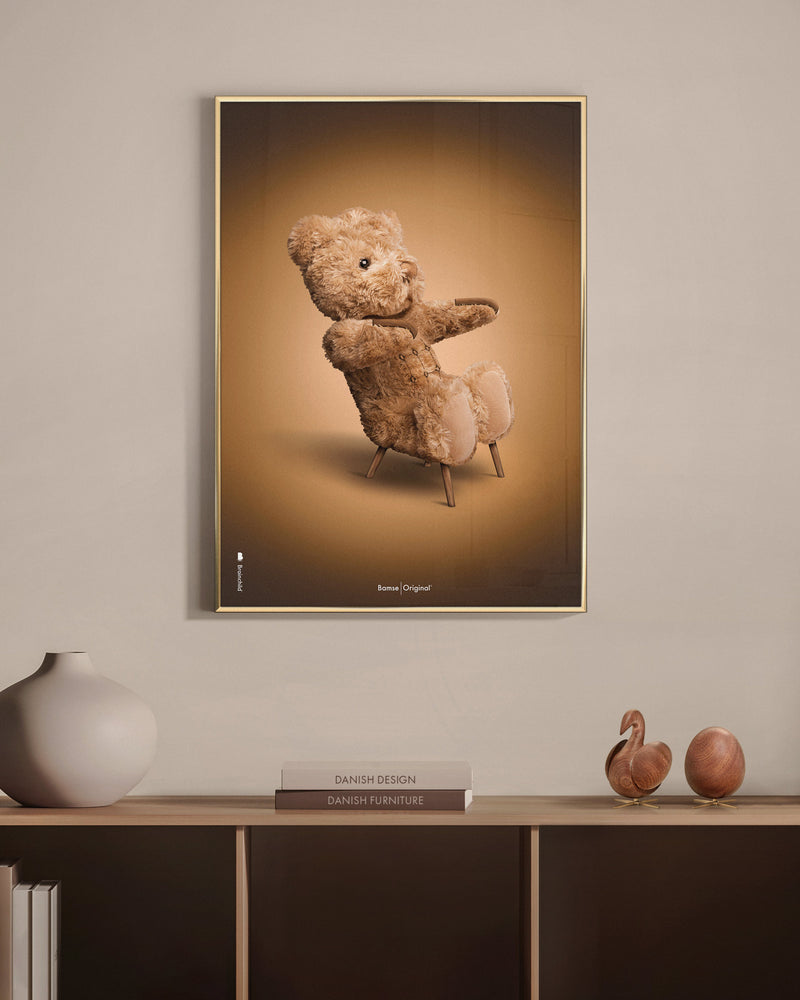 Brainchild – Poster – Klassisk – Brun – Bamse