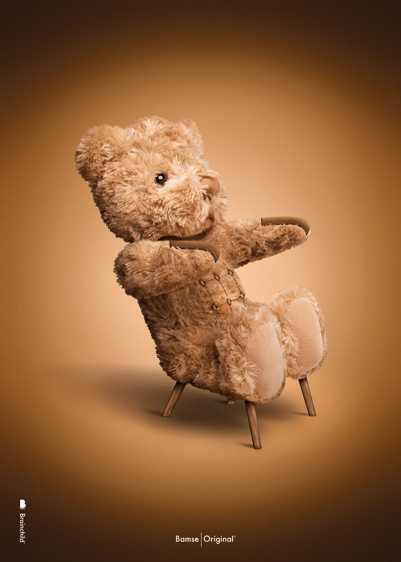 Brainchild – Poster – Klassisk – Brun – Bamse