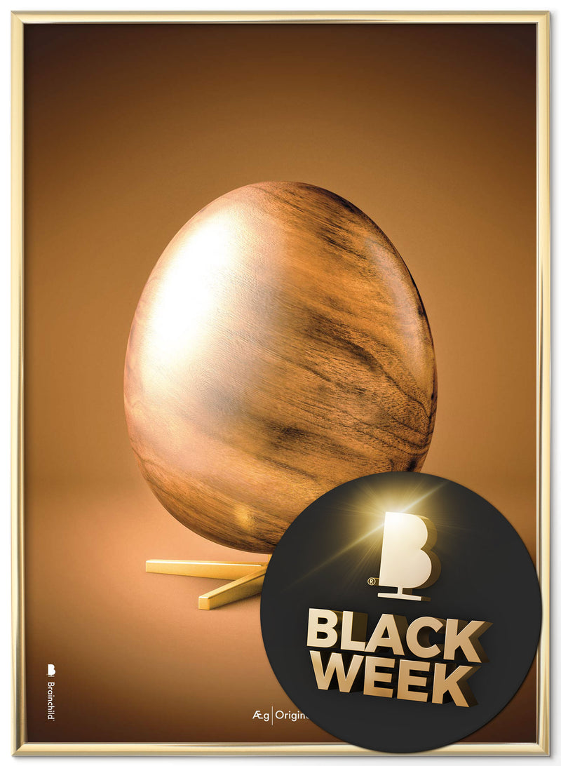 Brainchild – Poster – Klassisk – Brun – Ägget Figur