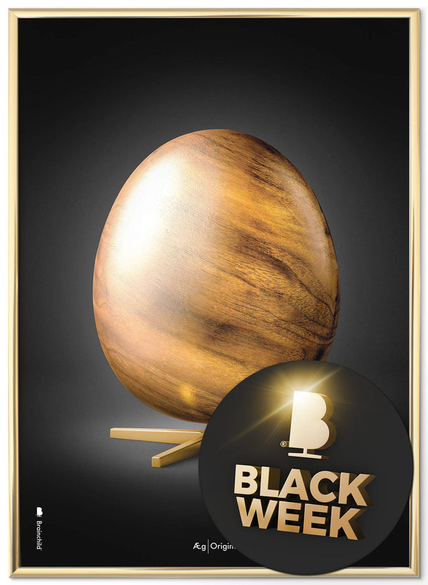 Brainchild – Poster – Klassisk – Svart – Ägget Figur