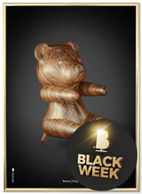 Brainchild – Poster – Klassisk – Svart – Bamse Figur