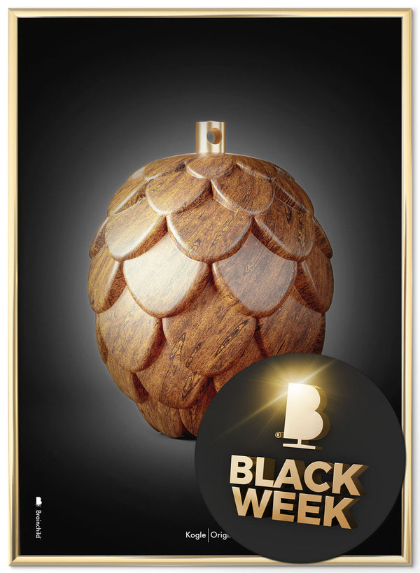 Brainchild – Poster – Klassisk – Svart – Kotte Figur