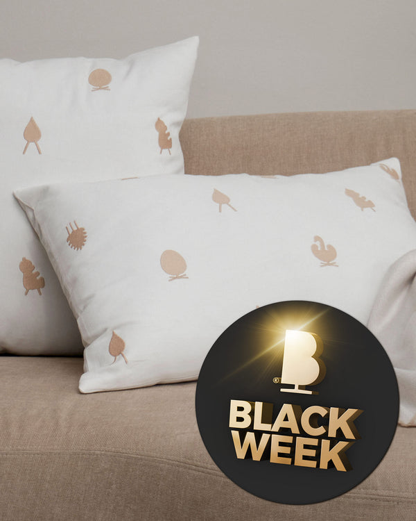 Brainchild – Soffkudde – Vit – 40x60 cm