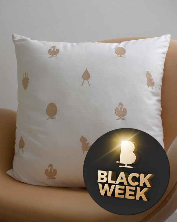 Brainchild – Soffkudde – Vit – 50x50 cm