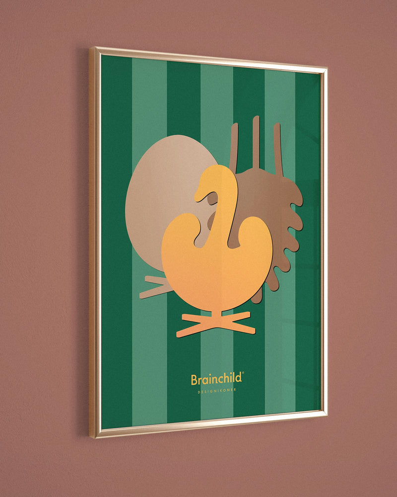 Brainchild – Poster – Designikoner – Grön – Symfoni