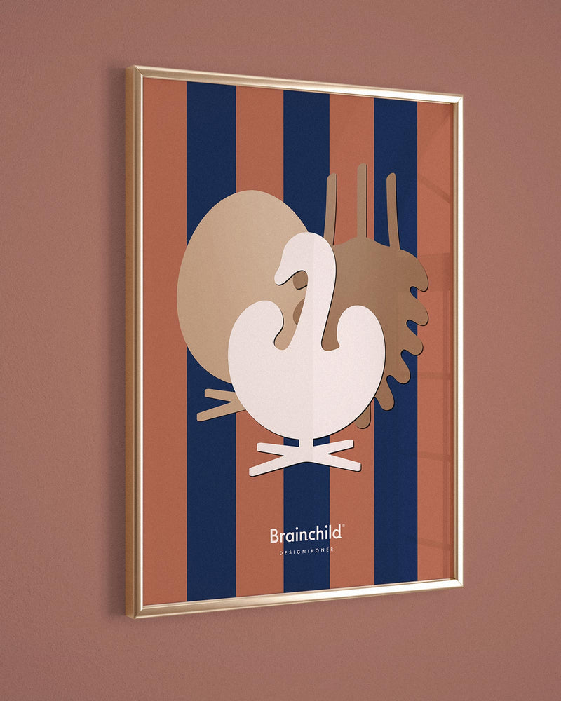 Brainchild – Poster – Designikoner – Blå – Symfoni