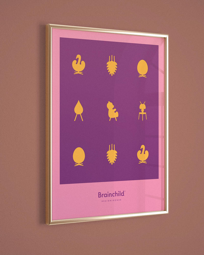 Brainchild – Poster – Designikoner – Rosa