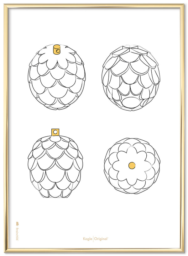 Brainchild – Poster – Designskisser – Vit – Kotte