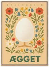 Brainchild – Canvastryck – Flora – Varm sand– Ägg