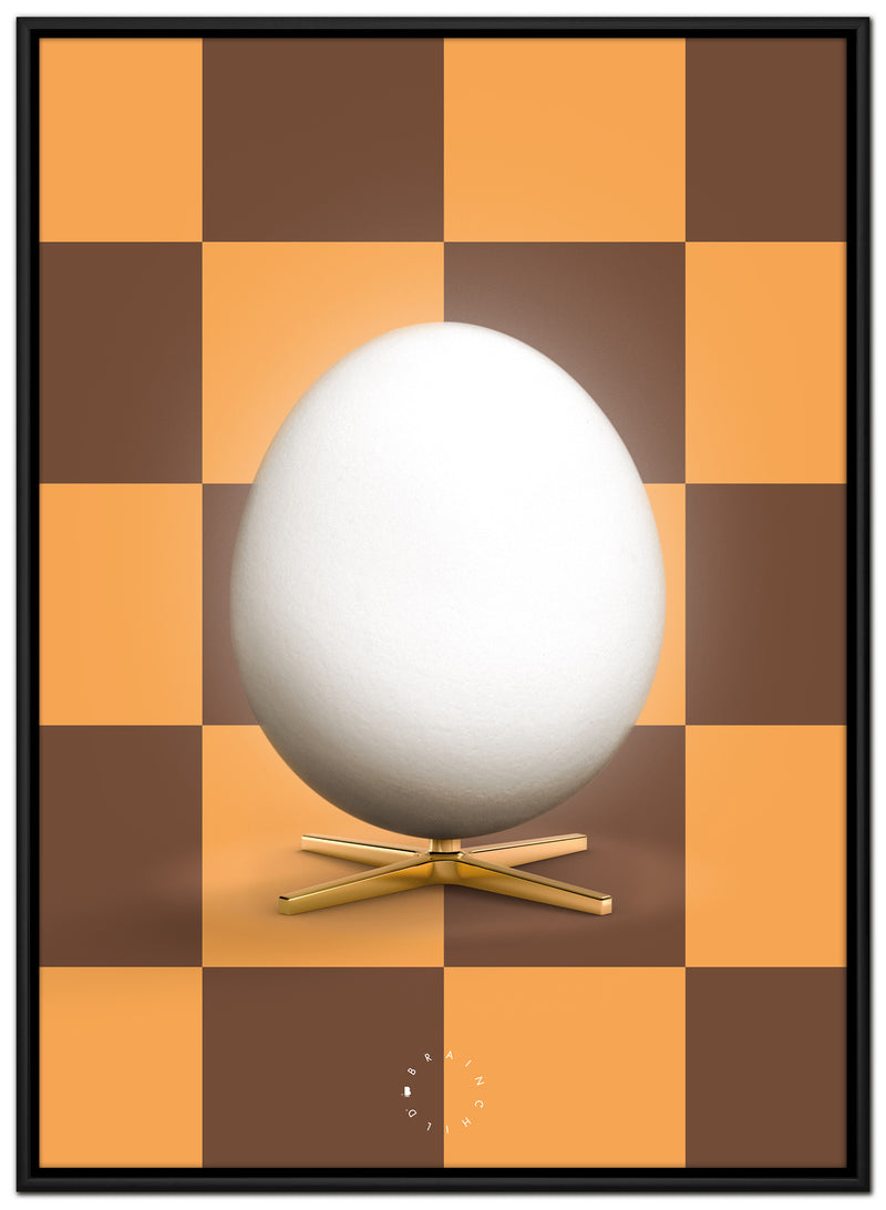 Brainchild – Canvastryck – Modern Edition – Ägg