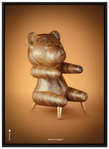 Brainchild – Canvastryck – Klassisk – Brun – Bamse Figuren