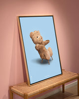 Brainchild – Canvastryck – Klassisk – Ljusblå – Bamse
