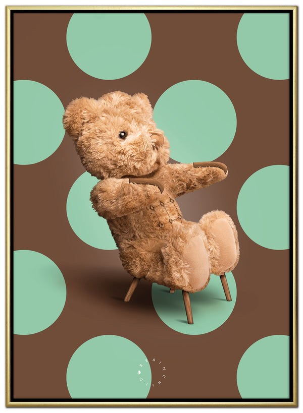 Brainchild – Canvastryck – Modern Edition – Bamse