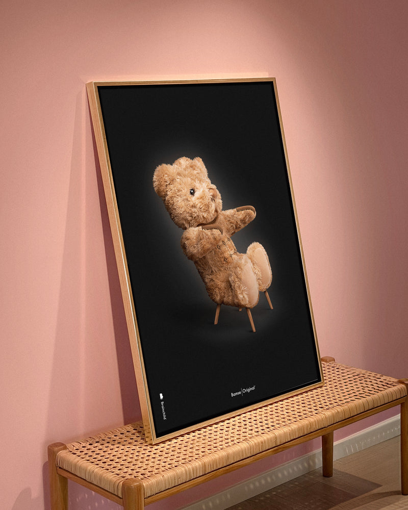 Brainchild – Canvastryck – Klassisk – Svart – Bamse