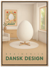 Brainchild – Canvastryck – Danish Design – Rom – Ägg