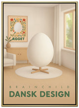 Brainchild – Canvastryck – Danish Design – Rom – Ägg
