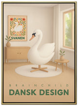 Brainchild – Canvastryck – Danish Design – Rom – Svane
