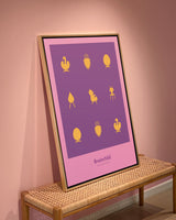 Brainchild – Canvastryck – Designikoner – Rosa