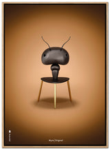 Brainchild – Canvastryck – Klassisk – Brun – Myra