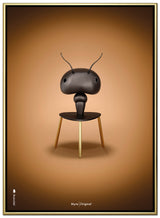 Brainchild – Canvastryck – Klassisk – Brun – Myra