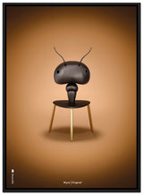 Brainchild – Canvastryck – Klassisk – Brun – Myra