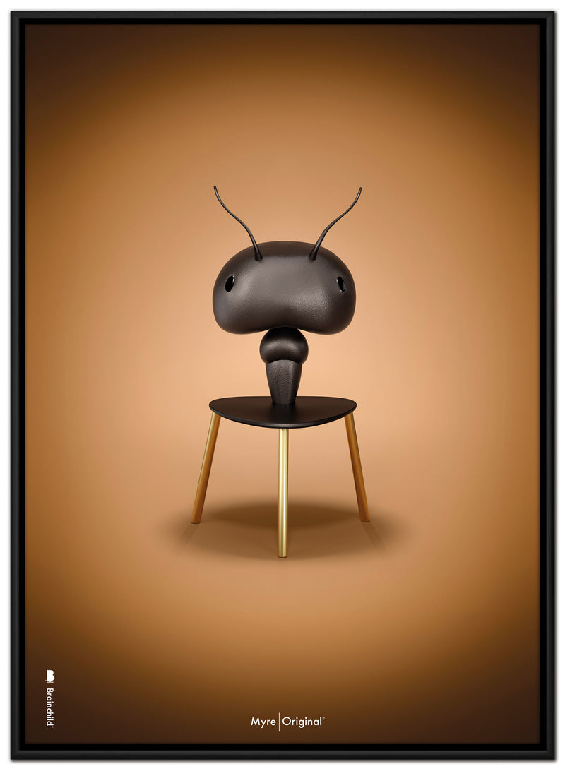 Brainchild – Canvastryck – Klassisk – Brun – Myra