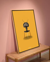 Brainchild – Canvastryck – Klassisk – Gul – Myra