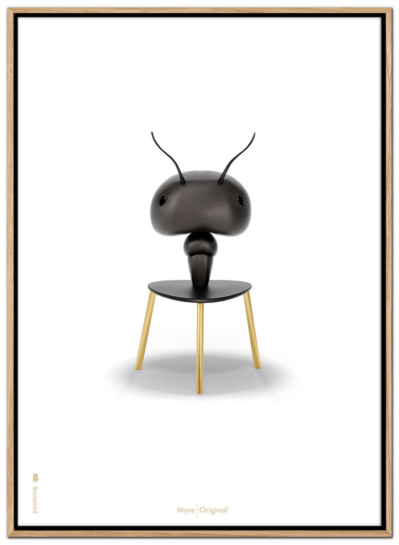 Brainchild – Canvastryck – Klassisk – Vit – Myra