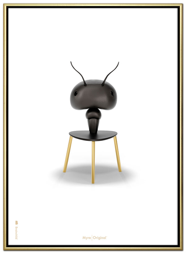 Brainchild – Canvastryck – Klassisk – Vit – Myra