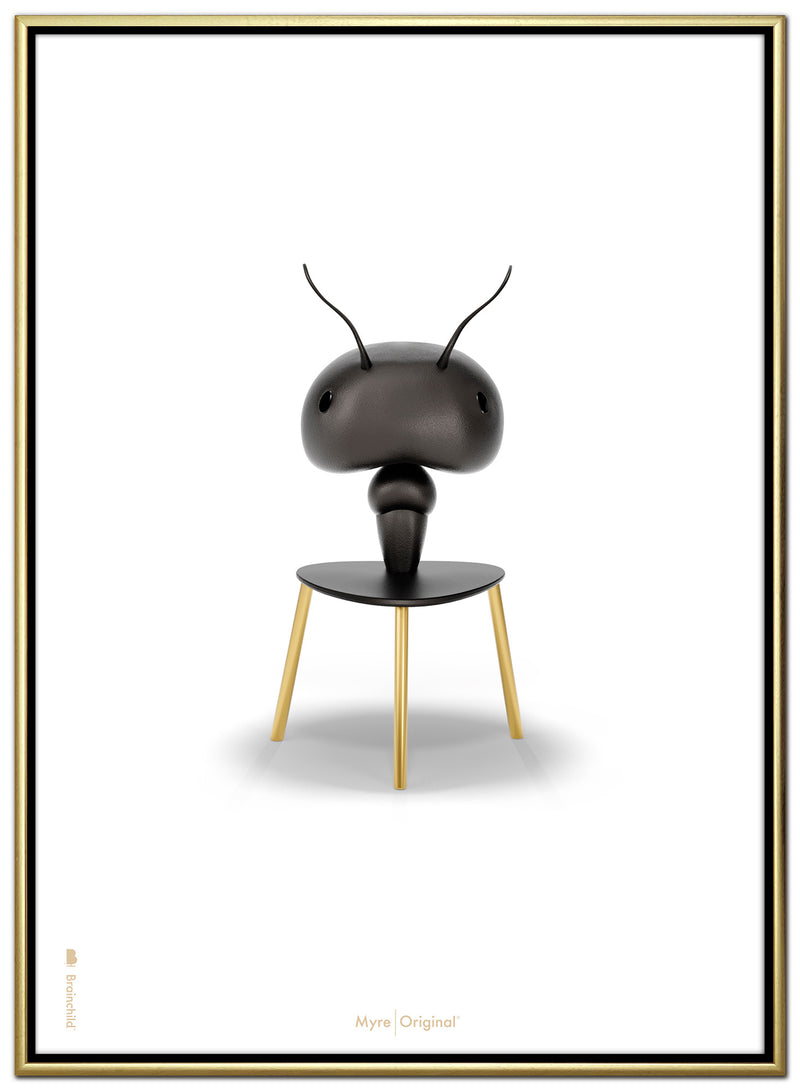 Brainchild – Canvastryck – Klassisk – Vit – Myra