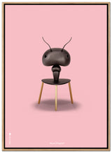 Brainchild – Canvastryck – Klassisk – Rosa – Myra