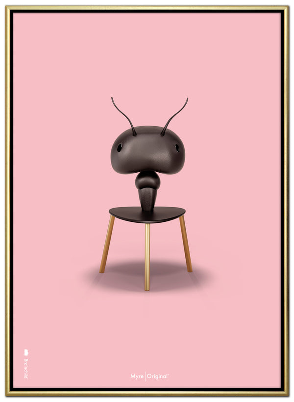 Brainchild – Canvastryck – Klassisk – Rosa – Myra