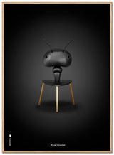 Brainchild – Canvastryck – Klassisk – Svart – Myra