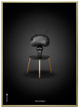 Brainchild – Canvastryck – Klassisk – Svart – Myra