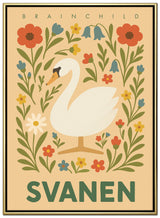 Brainchild – Canvastryck – Flora – Varm sand – Swan