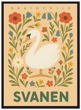 Brainchild – Canvastryck – Flora – Varm sand – Swan