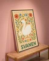 Brainchild – Canvastryck – Flora – Varm sand – Swan