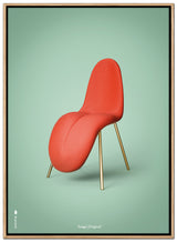 Brainchild – Canvastryck – Klassisk – Mint – Tunga