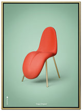 Brainchild – Canvastryck – Klassisk – Mint – Tunga